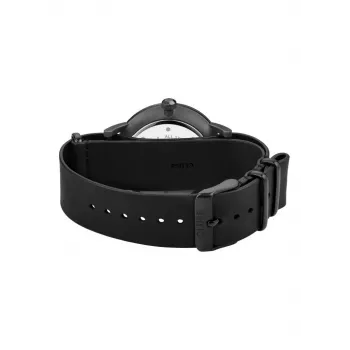 Zegarek damski CLUSE CW0101501010 40 mm Koperta ze stali nierdzewnej w kolorze różowego złota, szary pasek skórzany