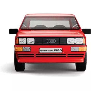 Cobi Audi Quattro 1980 Czerwony Skala 1:35