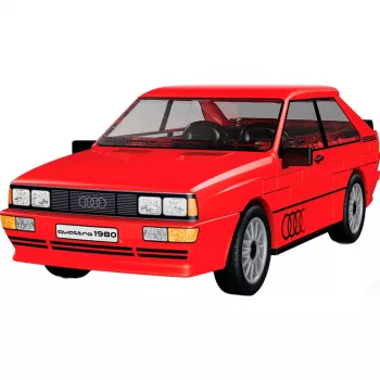 Cobi Audi Quattro 1980 Czerwony Skala 1:35