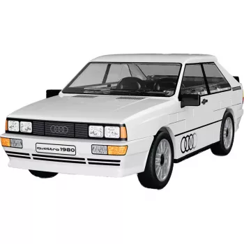 Cobi Audi Quattro 1980 Biały Zestaw Klocków Konstrukcyjnych w Skali 1:35