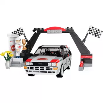 Zestaw klocków konstrukcyjnych Cobi Audi Quattro Group 4 (skala 1:35, 240 elementów)