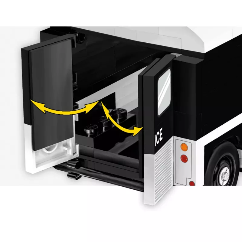 Zestaw klocków konstrukcyjnych COBI Citroen Type H Policja (skala 1:35)