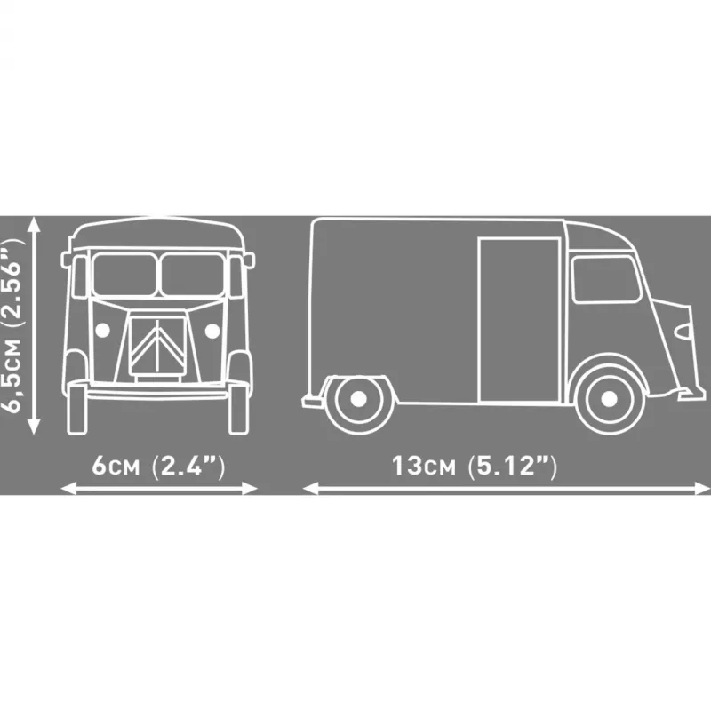 COBI Citroen Type H Service Plastikowy Model 1:35