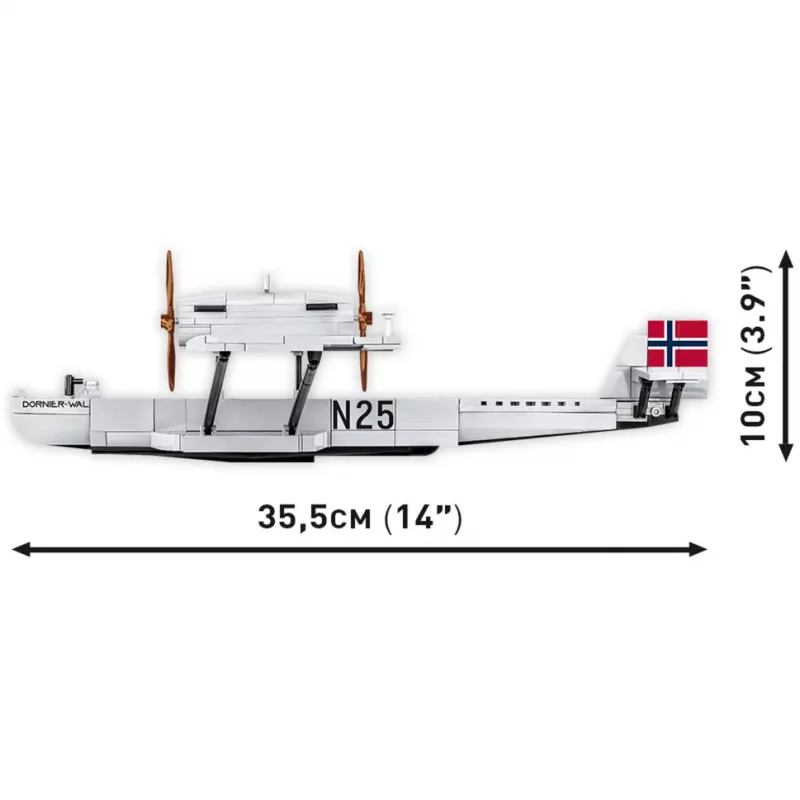COBI Dornier Do J Wal Amundsen 1:72 Plastikowy Model do Sklejania