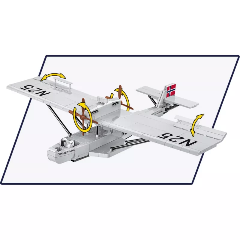 COBI Dornier Do J Wal Amundsen 1:72 Plastikowy Model do Sklejania