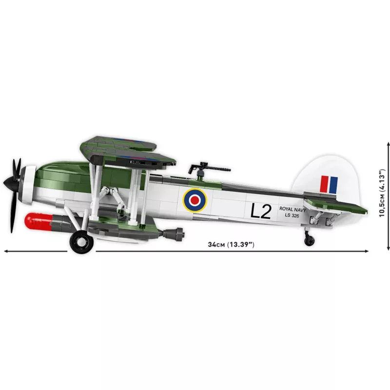 COBI Fairey Swordfish 1:72 Plastikowy Model do Sklejania
