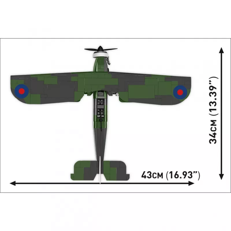 COBI Fairey Swordfish 1:72 Plastikowy Model do Sklejania