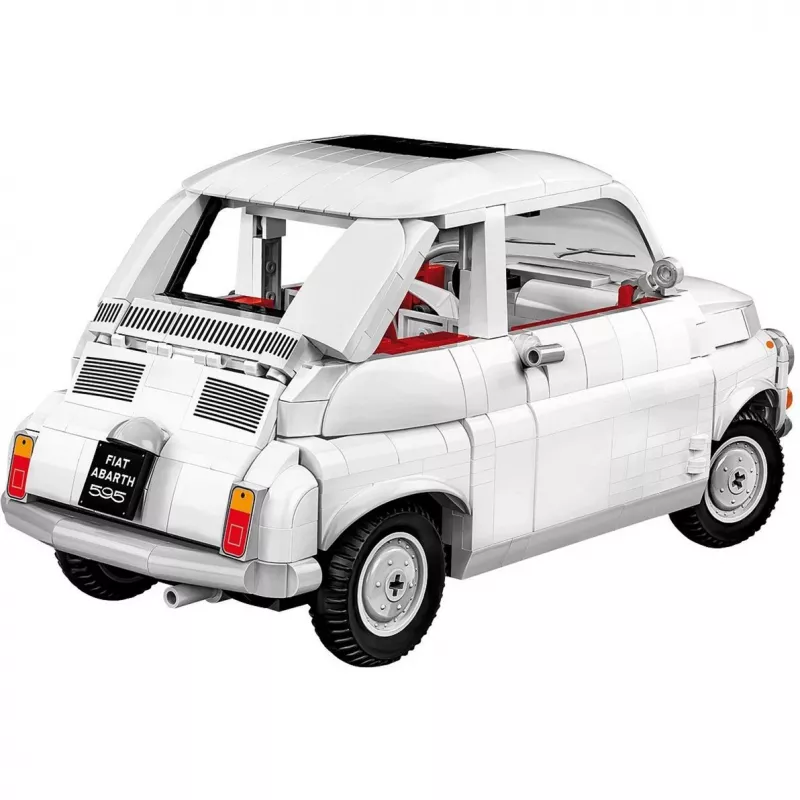 Samochód zdalnie sterowany COBI Fiat 500 Abarth 1:12 (RTR) Czerwony