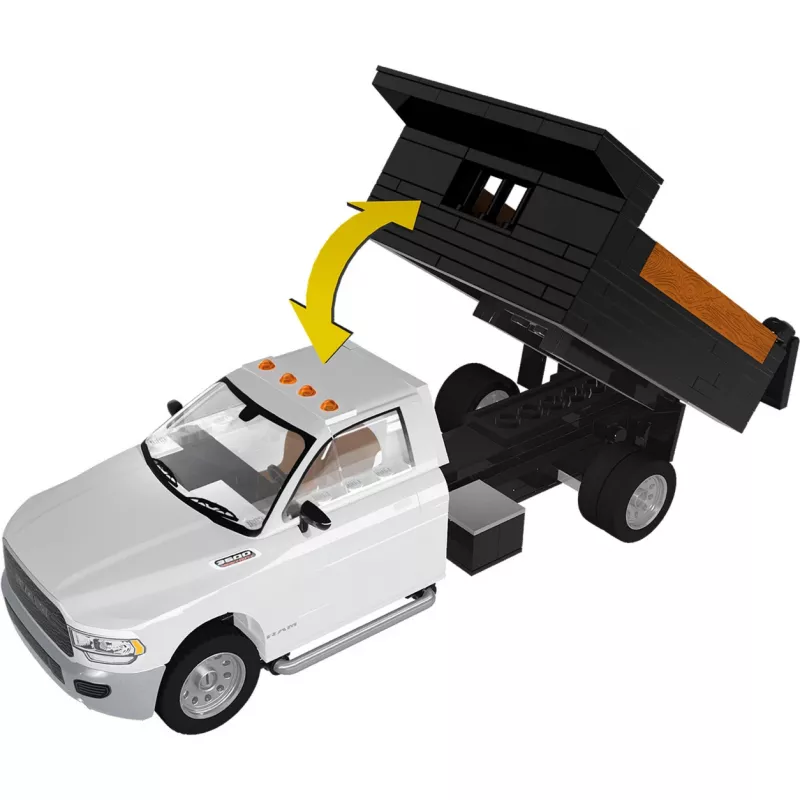 Zestaw klocków konstrukcyjnych COBI RAM 3500 Dump Truck w skali 1:35