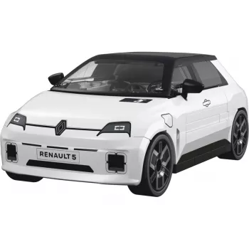 Zestaw klocków Cobi Renault 5 E-Tech Biały, skala 1:35