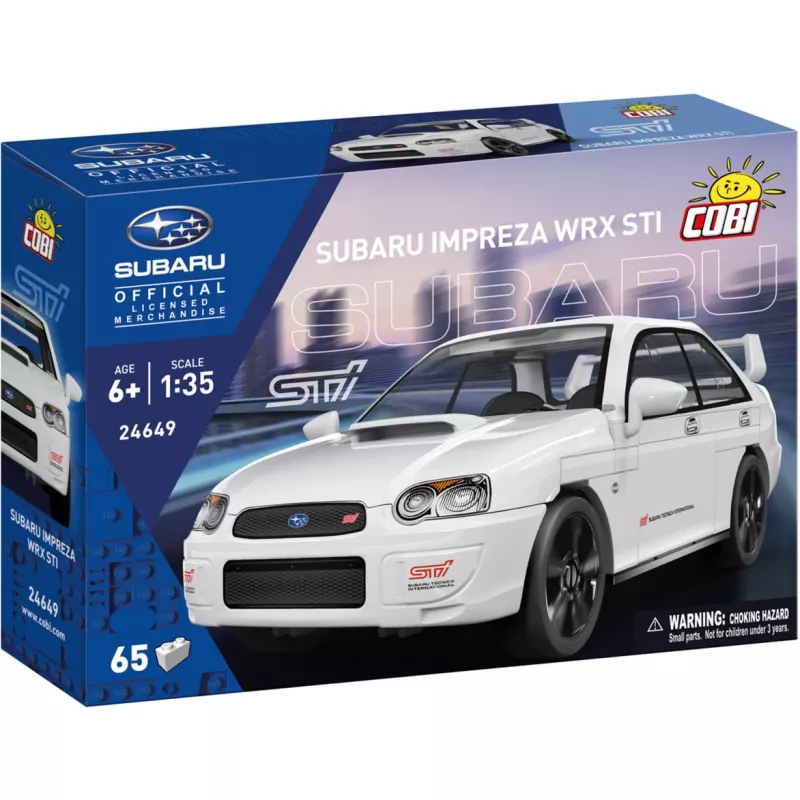 Zestaw klocków konstrukcyjnych Cobi Subaru Impreza WRX STI (skala 1:35, 255 elementów)