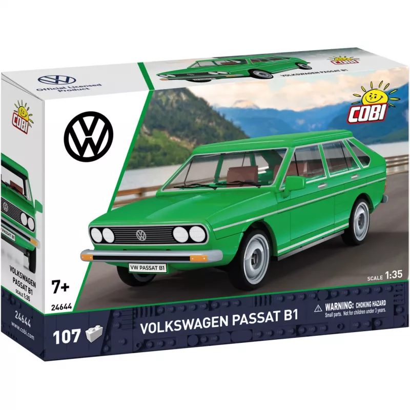 Zestaw konstrukcyjny COBI Volkswagen Passat B1 (zielony, skala 1:35)