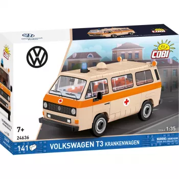 COBI Volkswagen T3 Ambulance Plastikowy Model do Sklejania 1:35