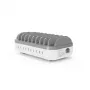 Stacja ładująca Compulocks 10-portowa USB-C 200W z wtyczkami UK - Power Delivery dla 10 urządzeń