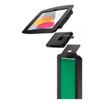 Compulocks Obudowa zabezpieczająca do iPad 10. i 11. generacji (A16) z ładowaniem i zarządzaniem kablami - srebrna