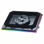 Podkładka chłodząca pod laptopa Conceptronic THYIA03B USB-C z uchwytem na smartfon, RGB, 12V
