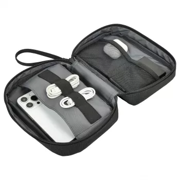 CONCEPTRONIC UMBRIX01B Tech Accessory Organizer Bag Black