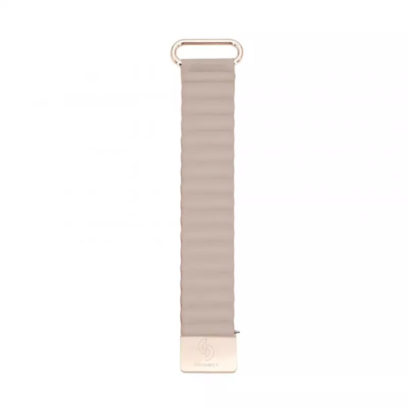 Connect 20mm Cortical Back Buckle Magnetic Suction Watch Strap (130mm M/L) Khaki