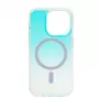 Connect Apple iPhone 15 Przezroczyste magnetyczne etui z gradientem Chameleon