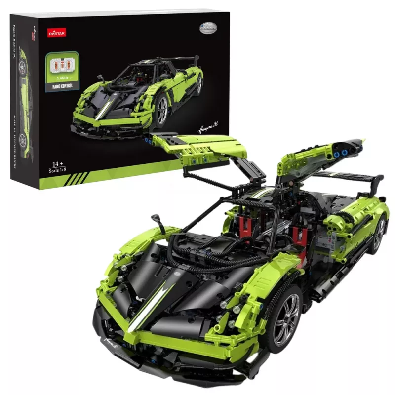 Klocki konstrukcyjne RC Samochód Pagani Huayra BC 1:8 Rastar