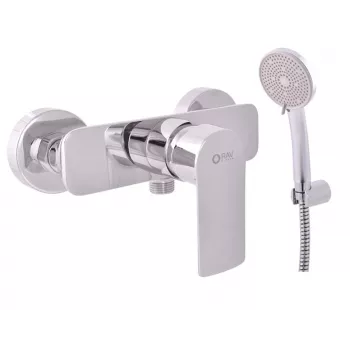 CONTIPRO Bateria prysznicowa dźwigniowa DVT481.5/1 Chrom, montaż ścienny, mosiądz, z ceramiczną głowicą, wyjście G 1/2 inch, rozstaw przyłączy 150 mm
