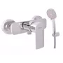 CONTIPRO Bateria prysznicowa dźwigniowa DVT481.5/1 Chrom, montaż ścienny, mosiądz, z ceramiczną głowicą, wyjście G 1/2 inch, rozstaw przyłączy 150 mm