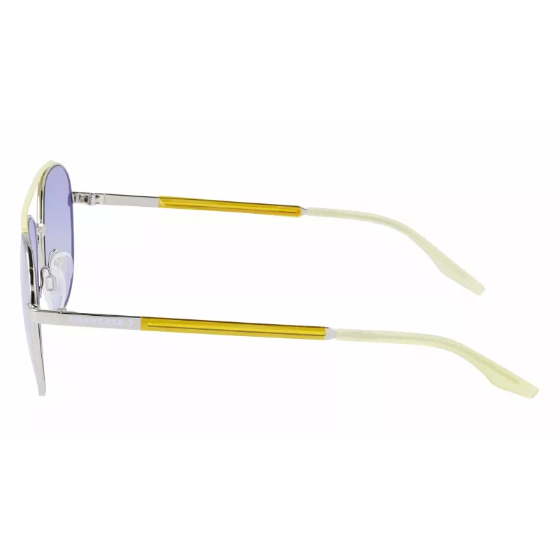 Converse CV100SACT045 Męskie okulary przeciwsłoneczne w kształcie kwadratu - czarna oprawka, szare szkła 57mm