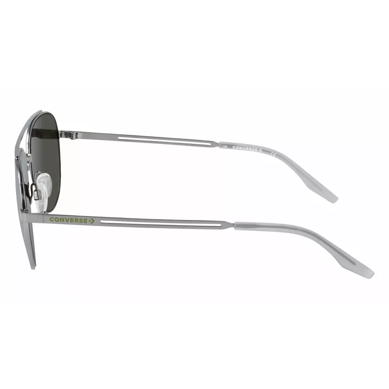 CONVERSE CV100SACT071 Okulary przeciwsłoneczne męskie - czarna oprawka, soczewki w kolorze dymnego szarego, 57 mm