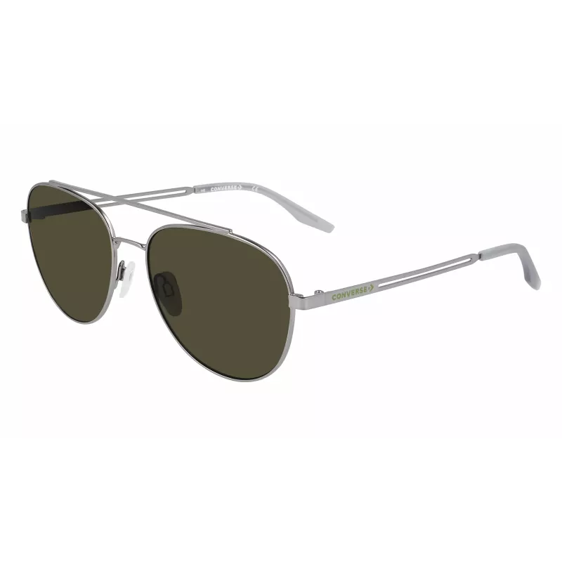 CONVERSE CV100SACT071 Okulary przeciwsłoneczne męskie - czarna oprawka, soczewki w kolorze dymnego szarego, 57 mm