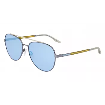 Okulary przeciwsłoneczne Converse CV100SACTIVA dla mężczyzn - kwadratowa oprawka plastikowa - ochrona UV400 - soczewka 57mm