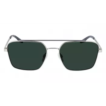 Converse CV101SACTI045 Okulary przeciwsłoneczne męskie prostokątne - czarna oprawka szare szkła 56mm
