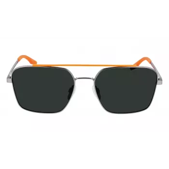 Okulary przeciwsłoneczne Converse CV101SACTITE7 dla mężczyzn - oprawka matowa czarna, soczewki dymnoszare, 56 mm