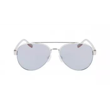 Okulary przeciwsłoneczne Converse CV300SDISR100 dla mężczyzn - czarna oprawka acetatowa, szare soczewki poliwęglanowe, 58 mm