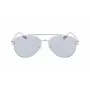 Okulary przeciwsłoneczne Converse CV300SDISR100 dla mężczyzn - czarna oprawka acetatowa, szare soczewki poliwęglanowe, 58 mm