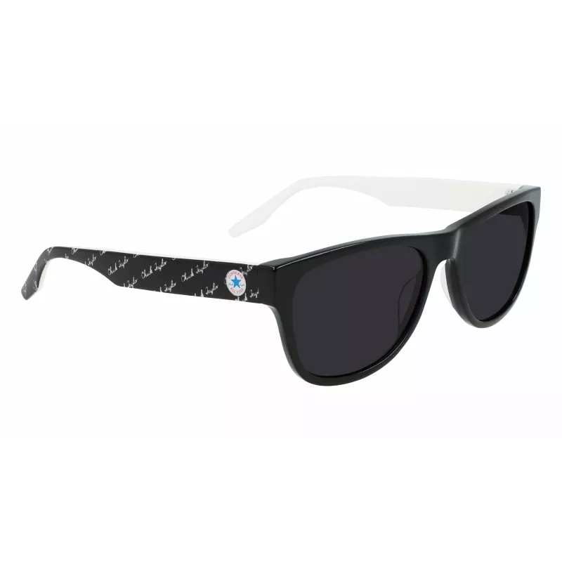 CONVERSE CV500S Allsta Okulary przeciwsłoneczne męskie - czarna oprawka, szare soczewki 57mm