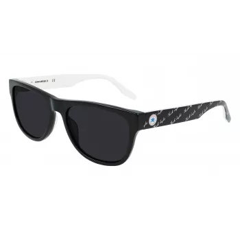CONVERSE CV500S Allsta Okulary przeciwsłoneczne męskie - czarna oprawka, szare soczewki 57mm