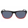 Converse CV500SALLS055 Męskie okulary przeciwsłoneczne prostokątne czarno-szare 57mm