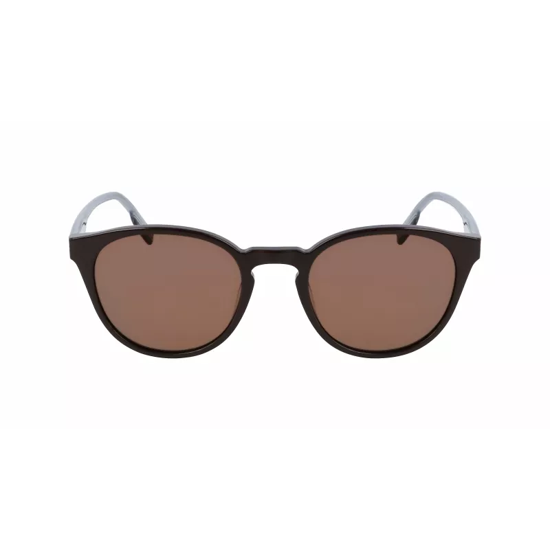 Converse CV503SDISR Męskie Okulary Przeciwsłoneczne Prostokątne - Czarna Oprawka Szare Szkła 52mm