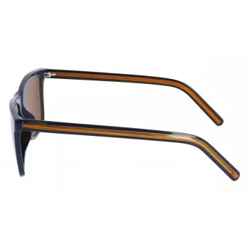 CONVERSE CV505SCHUCK41 Okulary przeciwsłoneczne męskie - czarna oprawka, szare szkła, 56/18/145 mm