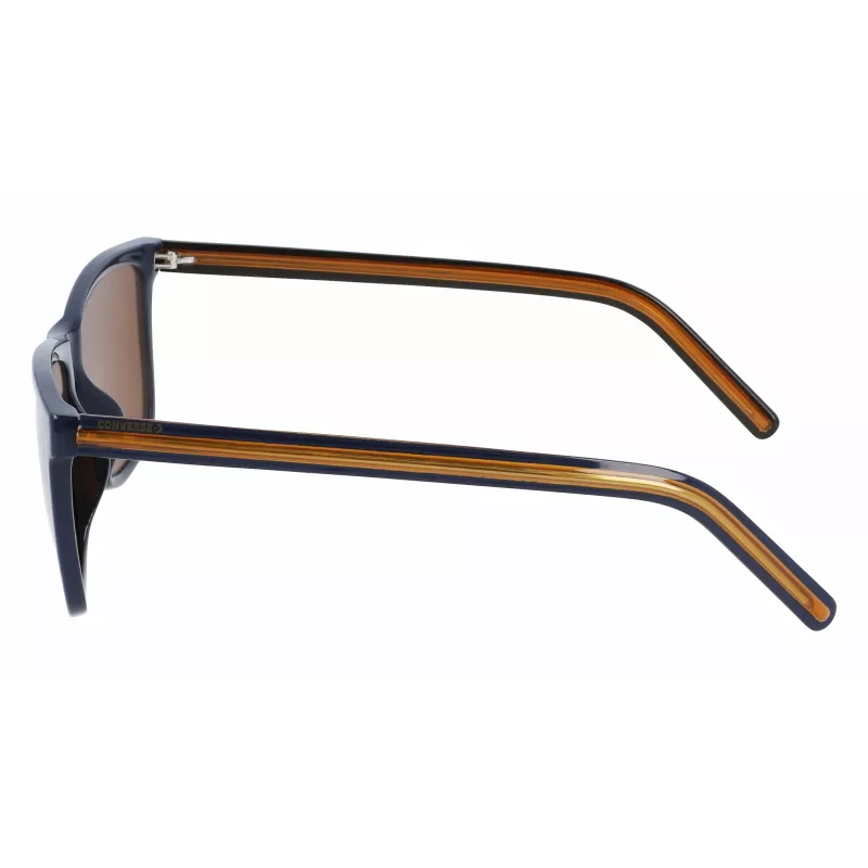 CONVERSE CV505SCHUCK41 Okulary przeciwsłoneczne męskie - czarna oprawka, szare szkła, 56/18/145 mm