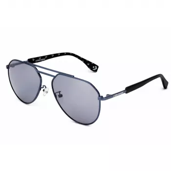 CONVERSE SCO052Q590K97 Męskie Okulary Przeciwsłoneczne Prostokątne Matte Black 59-15-140