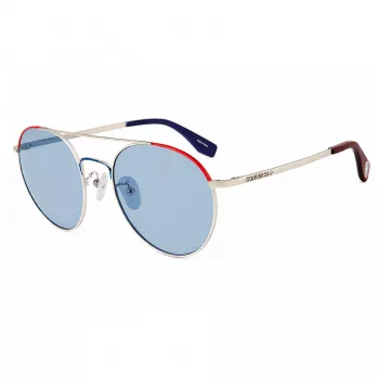 CONVERSE SCO057Q520523 Unisex Kwadratowe Okulary Przeciwsłoneczne Czarny/Szary 52mm