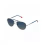 CONVERSE SCO25357579P Unisex Okulary Przeciwsłoneczne Prostokątne - Błyszcząca Czarna Oprawka, Soczewki Dymione, 57/17/140 mm