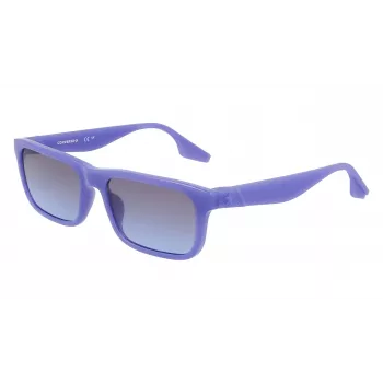 Okulary przeciwsłoneczne Converse Unisex CV538SRESTRE (54/17/140 mm) Czarna oprawka Szare szkła UV400