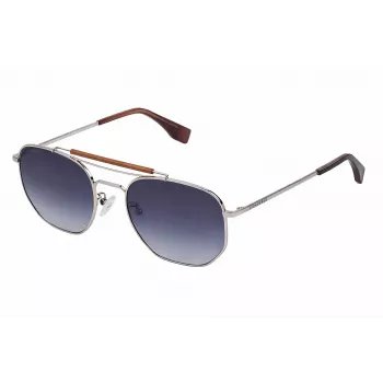 Converse Unisex Okulary Przeciwsłoneczne SCO13854579B Havana Żółw Akwamaryn Acetat Kształt Kwadrat 54mm Szare Soczewki Poliwęglanowe UV400