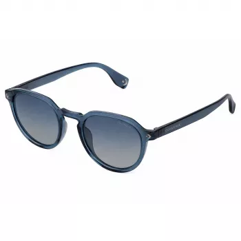 Converse Unisex Okulary Przeciwsłoneczne SCO23149955P - Czarna Oprawka, Szare Soczewki Polaryzacyjne, 49mm