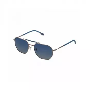 CONVERSE Unisex Okulary Przeciwsłoneczne SCO25255K71P - Kwadratowa Oprawka, Soczewki Polaryzacyjne Szare, Ochrona UV400