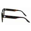 Okulary przeciwsłoneczne CONVERSE Women's C501SALTAR239, prostokątne, soczewki dymne, oprawka z czarnego acetatu, 56/18/140 mm