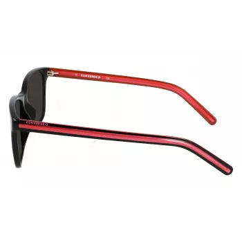 Okulary przeciwsłoneczne CONVERSE damskie CV506SCHUCK01 - czarna oprawka, szare szkła, 57 mm