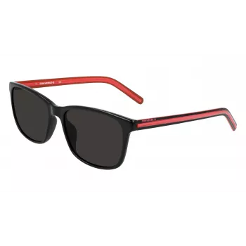 Okulary przeciwsłoneczne CONVERSE damskie CV506SCHUCK01 - czarna oprawka, szare szkła, 57 mm